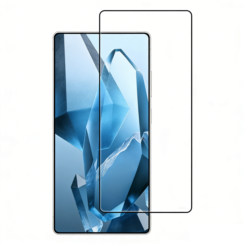 Galaxy S25 Ultra Mohseven Safir Coating HD Temperli Cam Ekran Koruyucu - Şeffaf