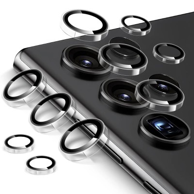 Galaxy S25 Ultra Wiwu LG-011 Lens Guard Oleophobic Anti Reflective Camera Lens Protector + Easy Application Tool - 5
