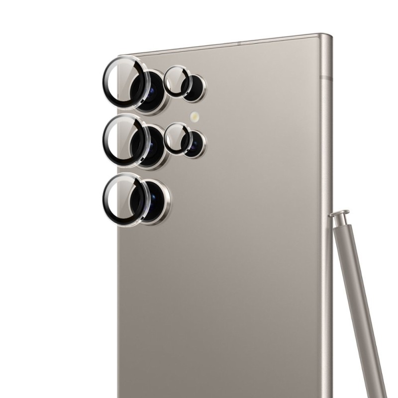 Galaxy S25 Ultra Wiwu LG-011 Lens Guard Oleophobic Anti Reflective Camera Lens Protector + Easy Application Tool - 4