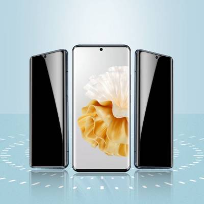 Galaxy S25 Ultra Zore Kolay Uygulama Aparatlı Privacy Easy Body Hayalet Ekran Koruyucu - 7