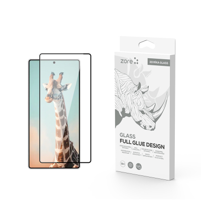 Galaxy S25 Ultra Zore Rika Premium Temperli Cam Ekran Koruyucu - Zore
