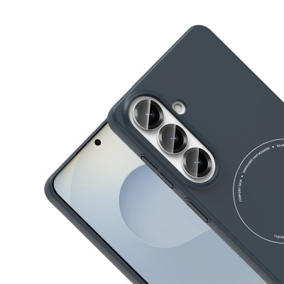 Galaxy S26 FE Kılıf M-Safe Şarj Özellikli Kamera Korumalı Zore Elio Sert PC Kapak - 6