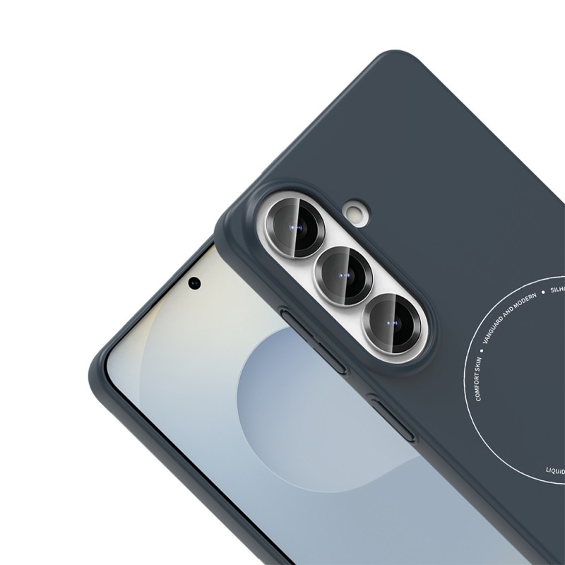 Galaxy S26 FE Kılıf M-Safe Şarj Özellikli Kamera Korumalı Zore Elio Sert PC Kapak - 6