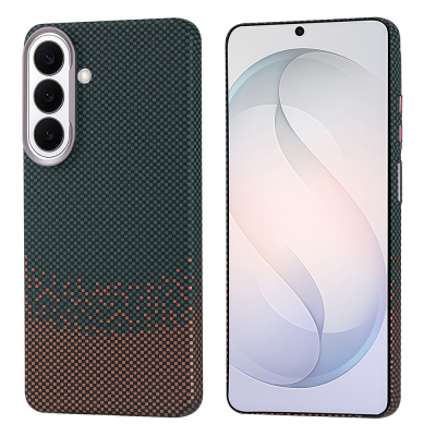 Galaxy S26 Kılıf M-safe Şarj Özellikli Karbon Fiber Görünümlü Zore Nekst Kapak - Zore