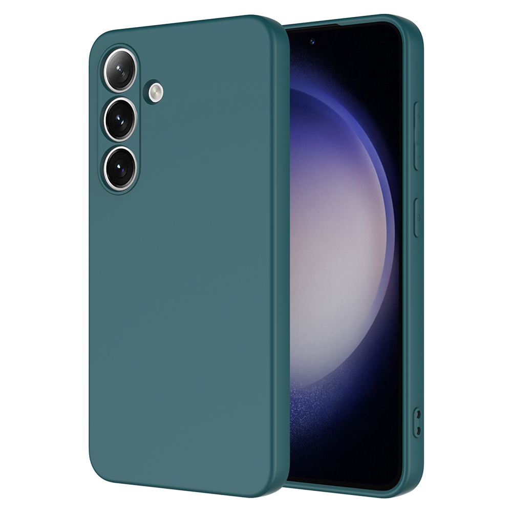 Galaxy S26 Kılıf Zore Mara Lansman Kapak - Koyu Yeşil