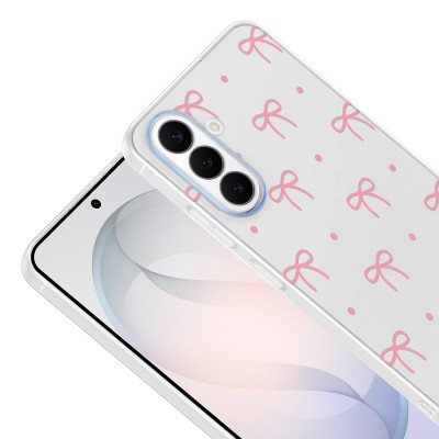 Galaxy S26 Plus Case with Camera Protector, Patterned Zore Clip Cover - 9