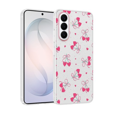 Galaxy S26 Plus Case with Camera Protector, Patterned Zore Clip Cover - 3