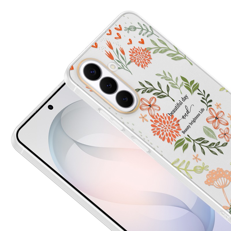 Galaxy S26 Plus Case with Camera Protector, Patterned Zore Clip Cover - 12