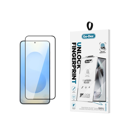 Galaxy S26 Plus Go Des GD-001 Fingerprint-Resistant 9H Tempered HD Glass Screen Protector - Go Des