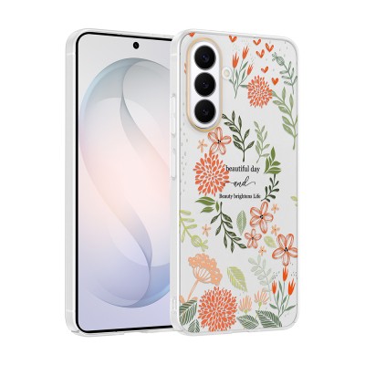 Galaxy S26 Plus Kılıf Kamera Korumalı Desenli Zore Klip Kapak - 4