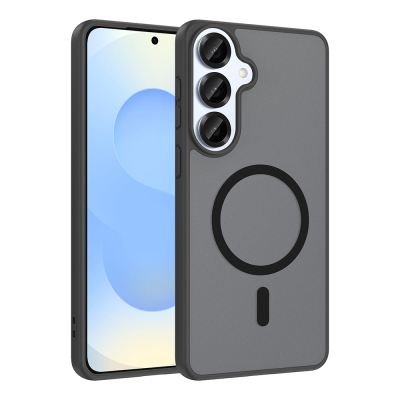 Galaxy S26 Plus Kılıf M-safe Şarj Özellikli Zore Babet Kapak - Zore