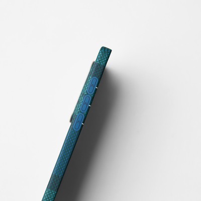 Galaxy S26 Ultra Case M-safe Charging Enabled Aramid Fiber Pitaka Flora in Grid Series Cover - 10