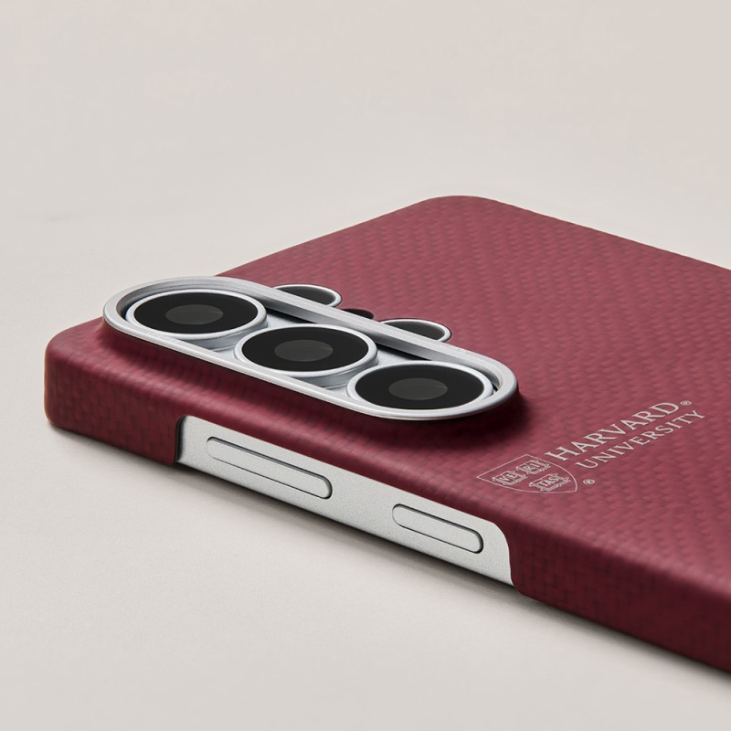 Galaxy S26 Ultra Case M-safe Charging Enabled Aramid Fiber Pitaka Harvard University Series Cover - 5