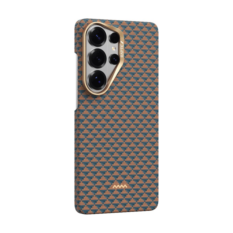 Galaxy S26 Ultra Case M-safe Charging Enabled Raptic Aramid Skin Origin Series Cover - 2