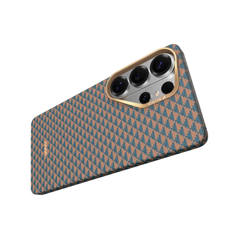 Galaxy S26 Ultra Case M-safe Charging Enabled Raptic Aramid Skin Origin Series Cover - 4