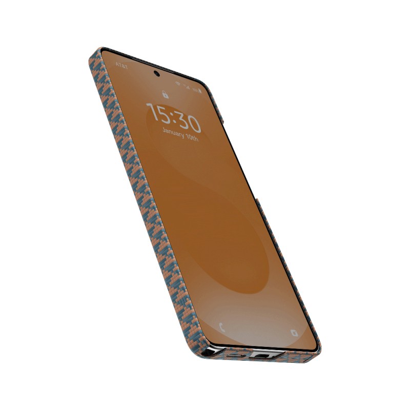 Galaxy S26 Ultra Case M-safe Charging Enabled Raptic Aramid Skin Origin Series Cover - 7
