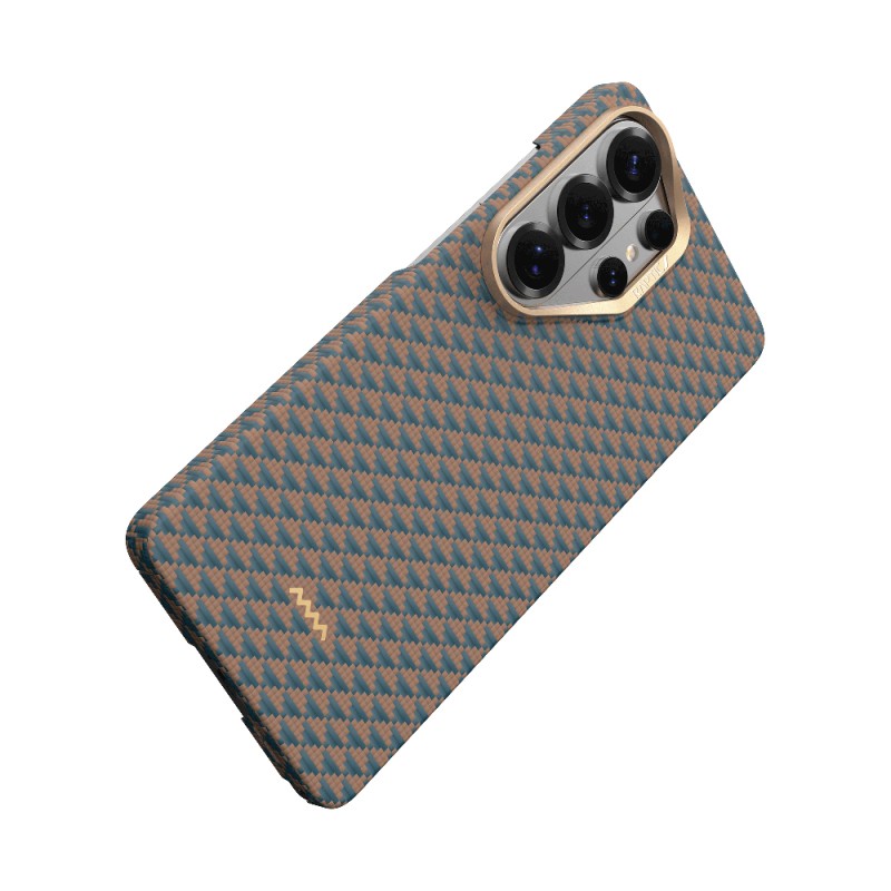 Galaxy S26 Ultra Case M-safe Charging Enabled Raptic Aramid Skin Origin Series Cover - 8