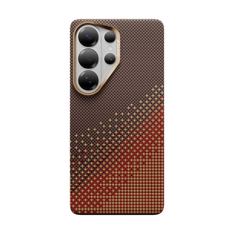 Galaxy S26 Ultra Case M-safe Charging Enabled Raptic Aramid Skin Series Cover - 1