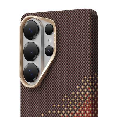 Galaxy S26 Ultra Case M-safe Charging Enabled Raptic Aramid Skin Series Cover - 3