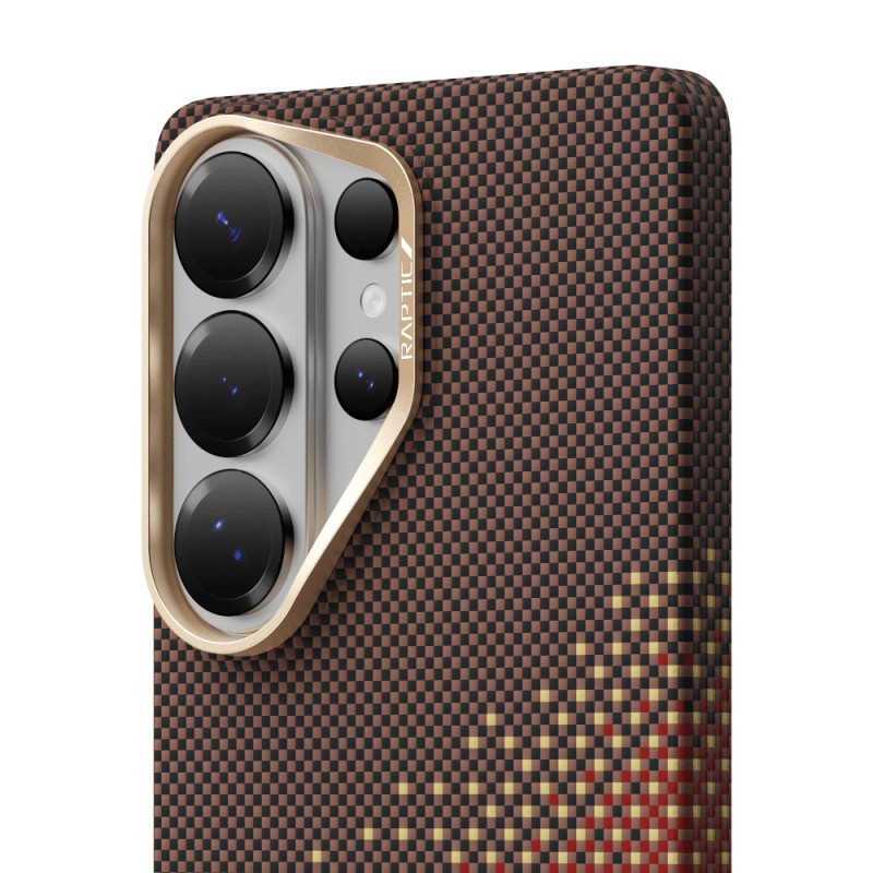 Galaxy S26 Ultra Case M-safe Charging Enabled Raptic Aramid Skin Series Cover - 3