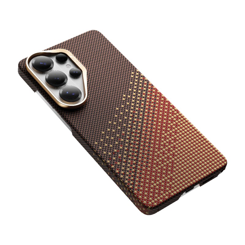 Galaxy S26 Ultra Case M-safe Charging Enabled Raptic Aramid Skin Series Cover - 5