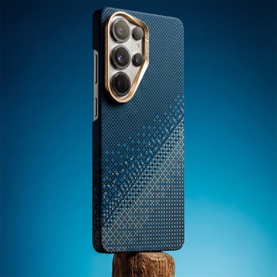Galaxy S26 Ultra Case M-safe Charging Enabled Raptic Aramid Skin Series Cover - 13