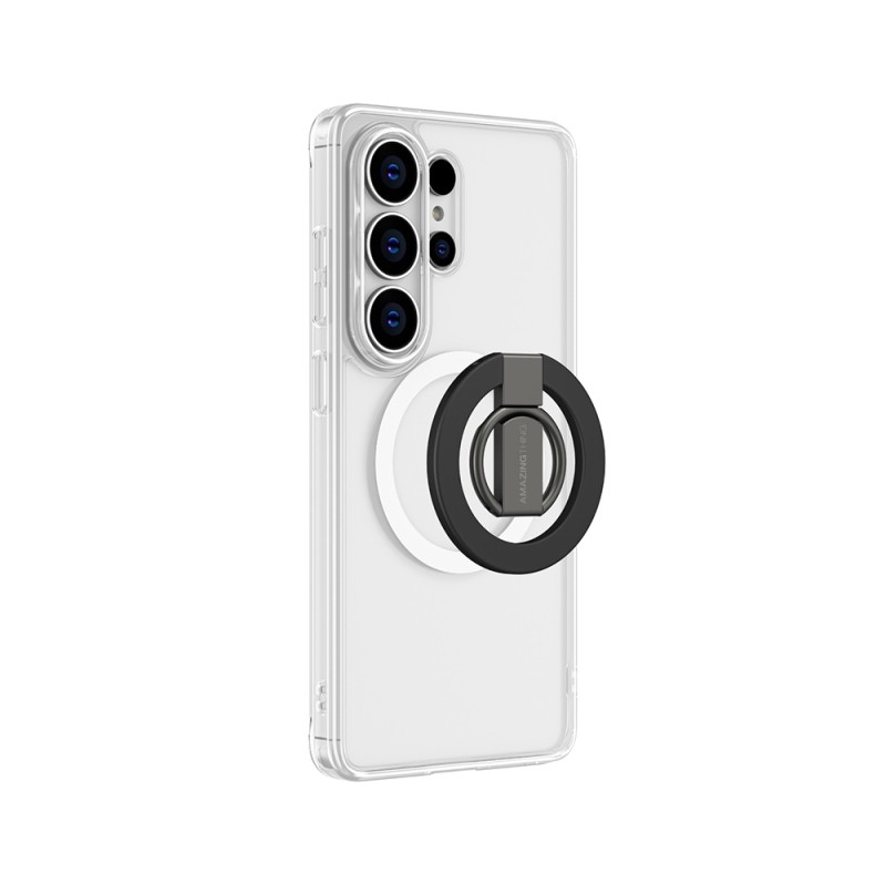 Galaxy S26 Ultra Case M-safe Charging Enabled Ring Stand Amazingthing Minimal Grip Series Cover - 3