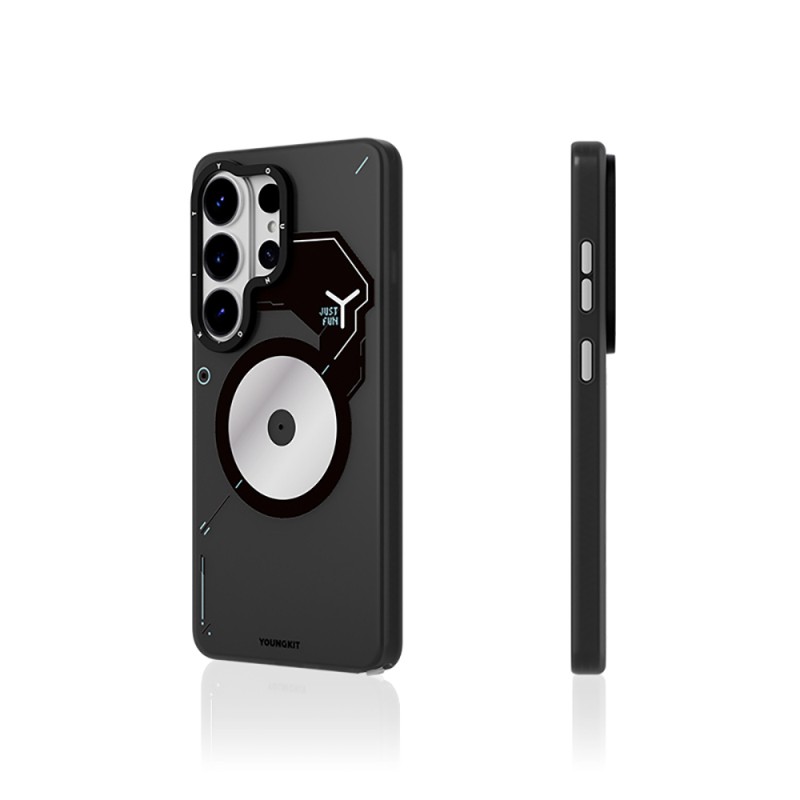 Galaxy S26 Ultra Case M-safe Charging Feature Disc Design Youngkit Disc Battle Cover - 4