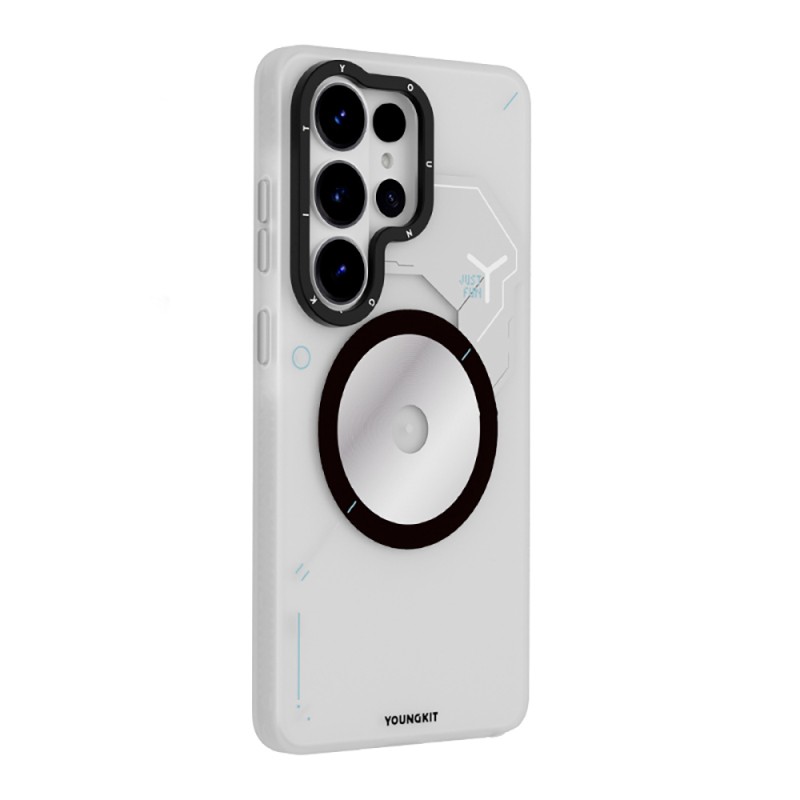 Galaxy S26 Ultra Case M-safe Charging Feature Disc Design Youngkit Disc Battle Cover - 7