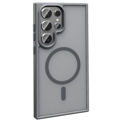 Galaxy S26 Ultra Case M-safe Charging Feature Matte Back Surface Zore Sio Cover - 11