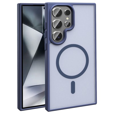 Galaxy S26 Ultra Case M-safe Charging Feature Matte Back Surface Zore Sio Cover - 2