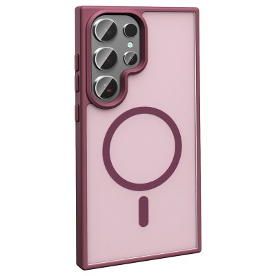 Galaxy S26 Ultra Case M-safe Charging Feature Matte Back Surface Zore Sio Cover - 13