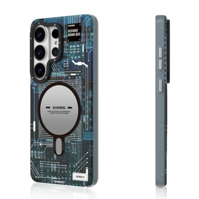 Galaxy S26 Ultra Case M-safe Charging Feature Youngkit 360 Degree Stand Technology Series Cover - 6