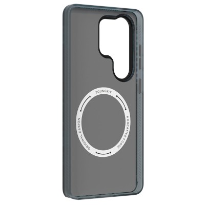 Galaxy S26 Ultra Case M-safe Charging Feature Youngkit 360 Degree Stand Technology Series Cover - 12