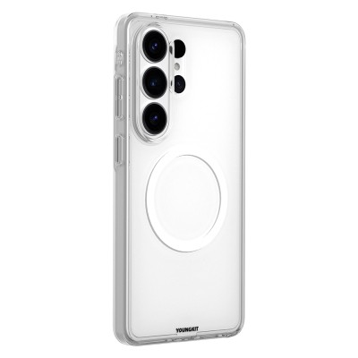 Galaxy S26 Ultra Case M-safe Charging Feature Youngkit Clear Series Cover - 6