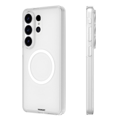 Galaxy S26 Ultra Case M-safe Charging Feature Youngkit Clear Series Cover - 7