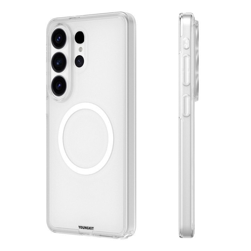 Galaxy S26 Ultra Case M-safe Charging Feature Youngkit Clear Series Cover - 7