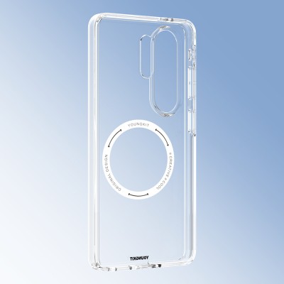 Galaxy S26 Ultra Case M-safe Charging Feature Youngkit Clear Series Cover - 11