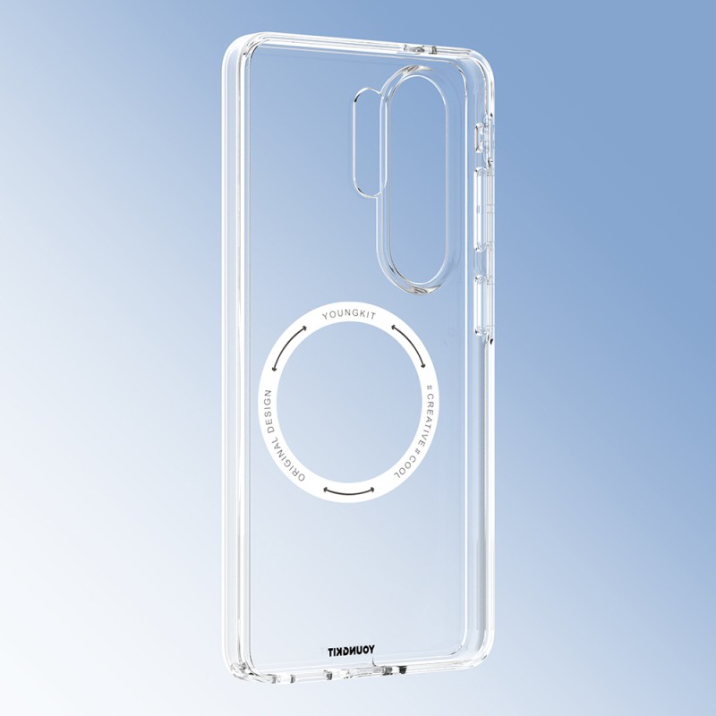 Galaxy S26 Ultra Case M-safe Charging Feature Youngkit Clear Series Cover - 11