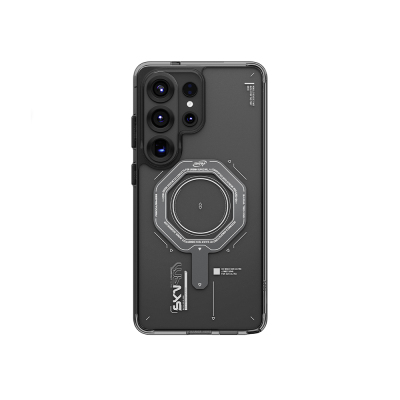 Galaxy S26 Ultra Case Skinarma M-safe Charging Enabled Airbag Design Magma Cover - Skinarma