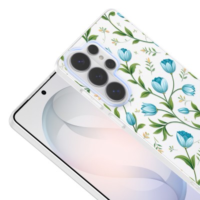 Galaxy S26 Ultra Case with Camera Protector, Patterned Zore Clip Cover - 9