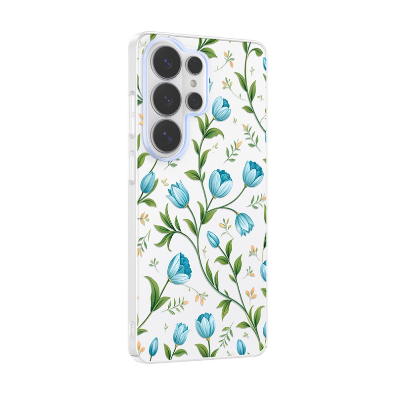 Galaxy S26 Ultra Case with Camera Protector, Patterned Zore Clip Cover - 5