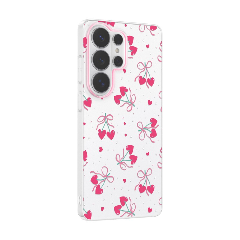 Galaxy S26 Ultra Case with Camera Protector, Patterned Zore Clip Cover - 7