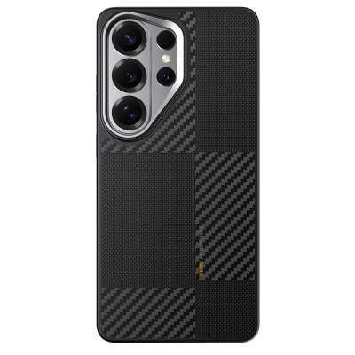 Galaxy S26 Ultra Case with M-safe Charging Feature, 600D Metal Camera Frame Raptic Aramid Dual Series Cover - Raptic