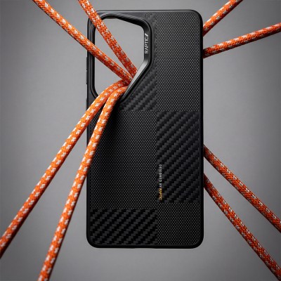 Galaxy S26 Ultra Case with M-safe Charging Feature, 600D Metal Camera Frame Raptic Aramid Dual Series Cover - 14