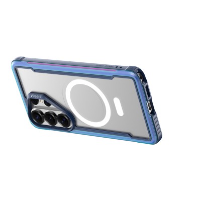 Galaxy S26 Ultra Case with M-safe Charging Feature Airbag, Raptic Shield Series Transparent Back Cover - 7