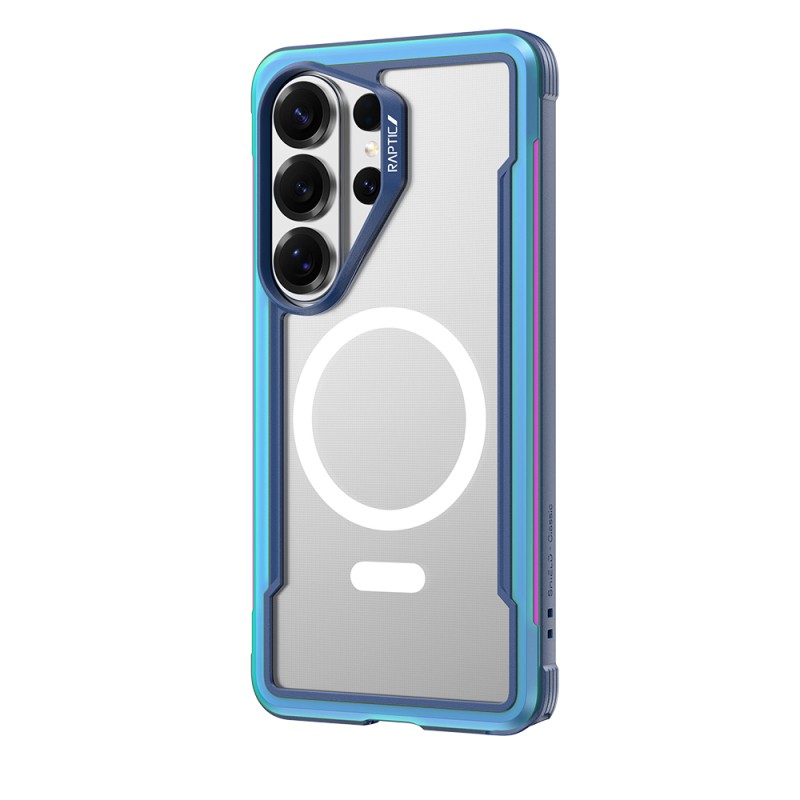 Galaxy S26 Ultra Case with M-safe Charging Feature Airbag, Raptic Shield Series Transparent Back Cover - 8