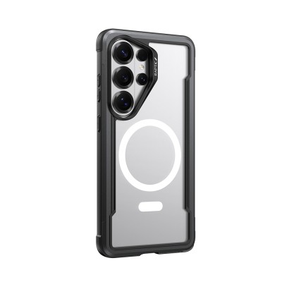 Galaxy S26 Ultra Case with M-safe Charging Feature Airbag, Raptic Shield Series Transparent Back Cover - 12