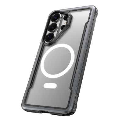 Galaxy S26 Ultra Case with M-safe Charging Feature Airbag, Raptic Shield Series Transparent Back Cover - 15