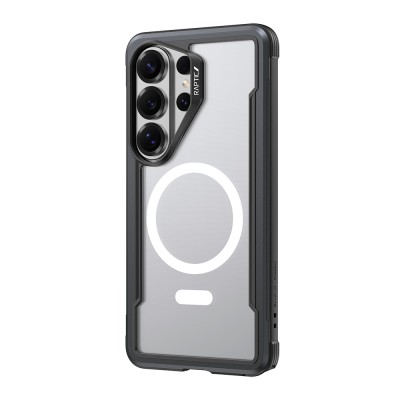 Galaxy S26 Ultra Case with M-safe Charging Feature Airbag, Raptic Shield Series Transparent Back Cover - 17